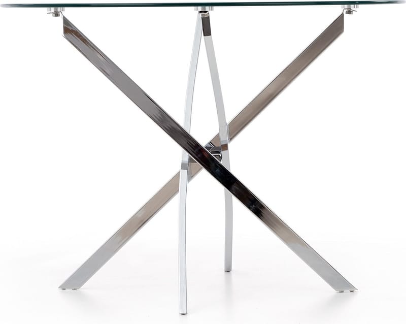 Raymond matbord Ø100 cm - Krom - Krom - Möbler - Bord & matgrupper - Matbord & köksbord