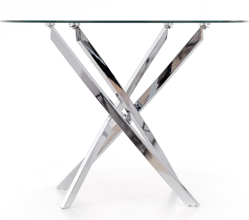 Raymond matbord Ø100 cm - Krom - Krom - Möbler - Bord & matgrupper - Matbord & köksbord