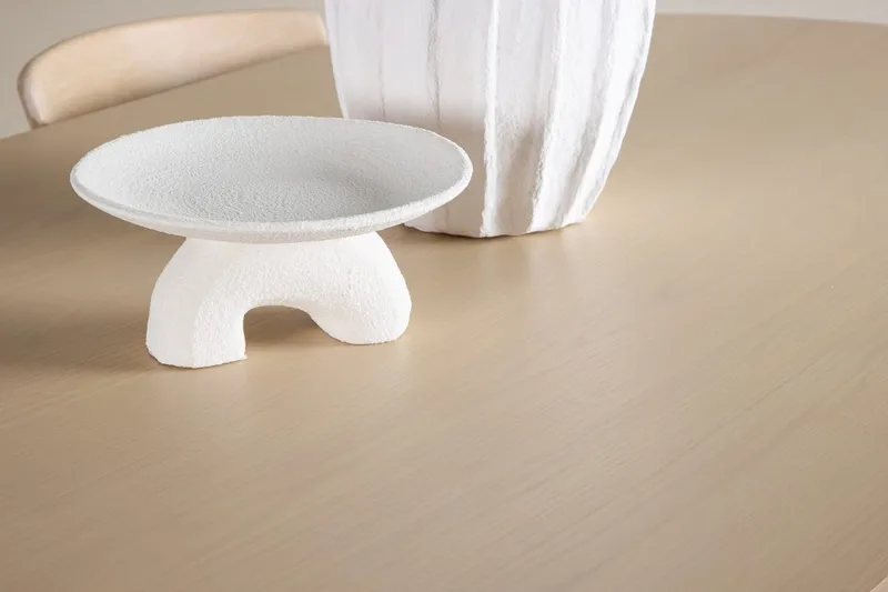 Rektangulär Matgrupp Tyresö 220 cm med 6 Ven Stolar - Natur/whitewash - Möbler - Bord & matgrupper - Matgrupper