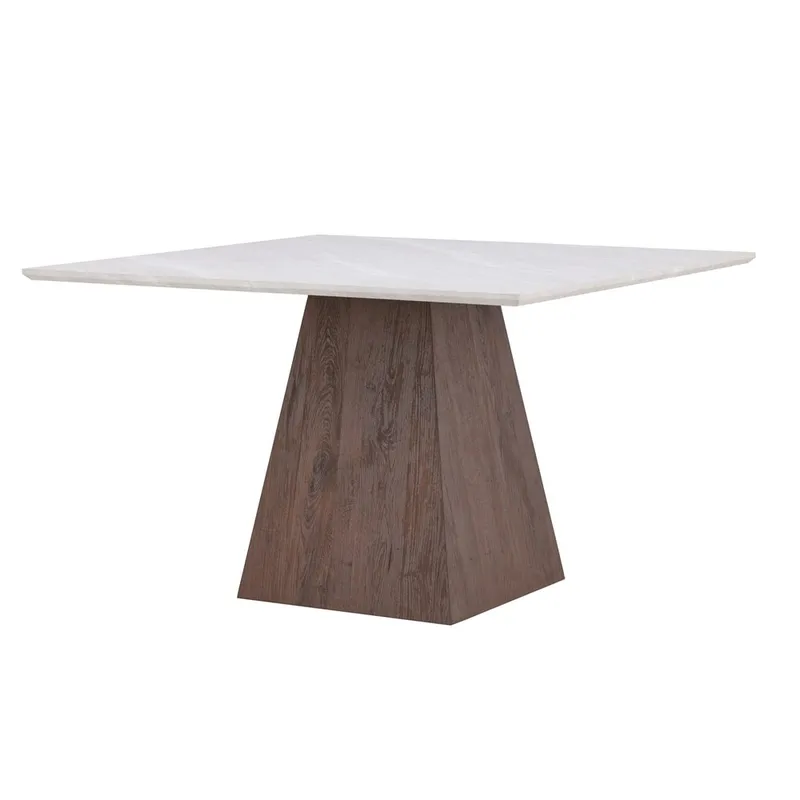 Rektangulärt matbord Cael - Ljusgrå - Möbler - Bord & matgrupper - Matbord & köksbord