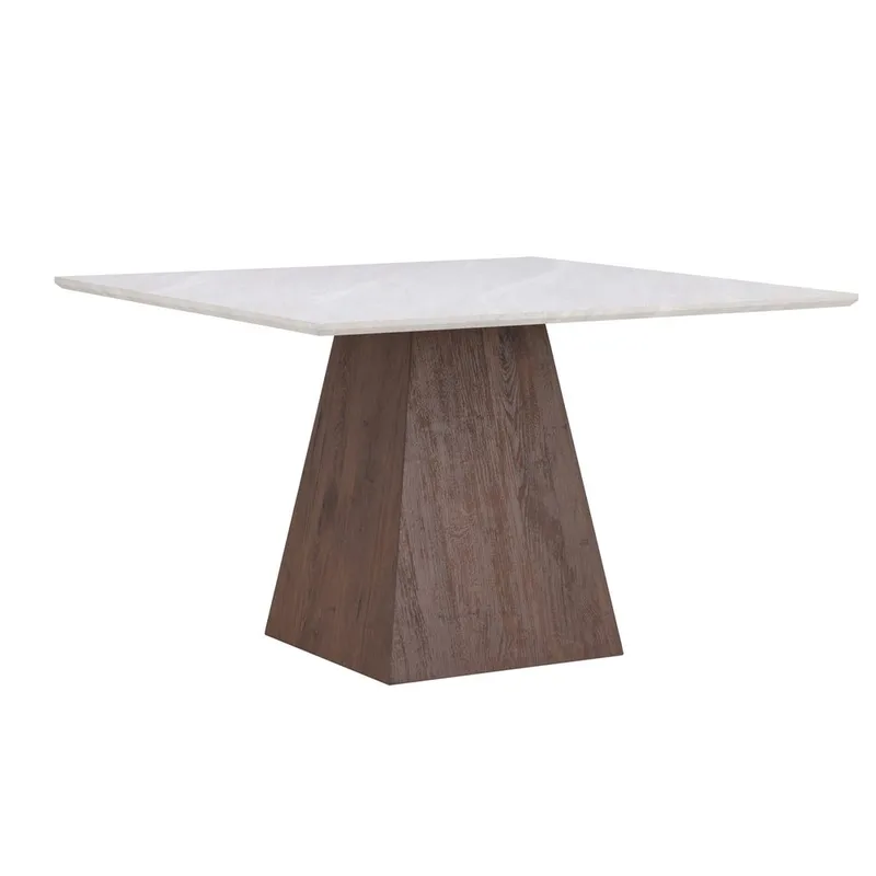 Rektangulärt matbord Cael - Ljusgrå - Möbler - Bord & matgrupper - Matbord & köksbord