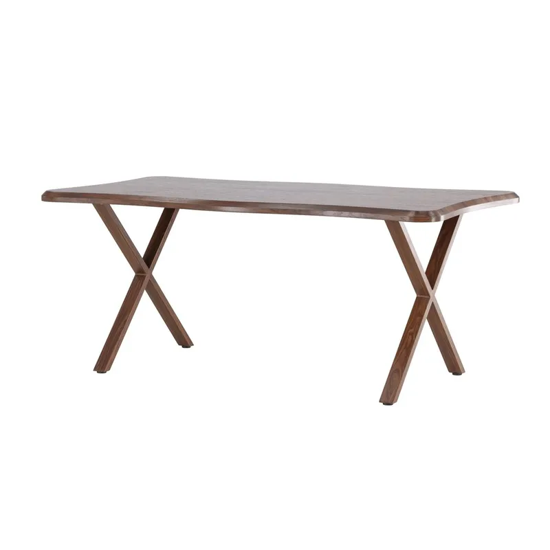 Rektangulärt matbord Fiona - Valnöt - Möbler - Bord & matgrupper - Matbord & köksbord