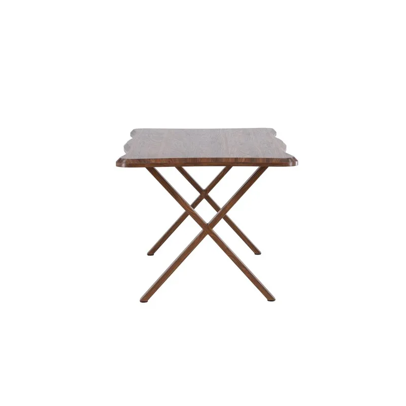 Rektangulärt matbord Fiona - Valnöt - Möbler - Bord & matgrupper - Matbord & köksbord