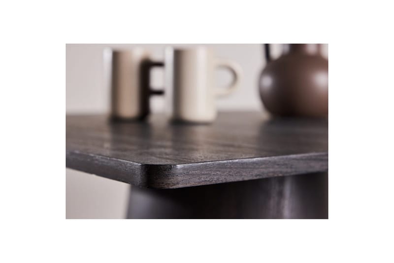 Rektangulärt matbord Lanzi - Svart - Möbler - Bord & matgrupper - Matbord & köksbord