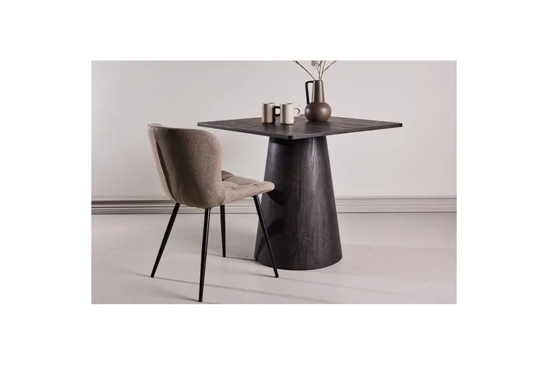 Rektangulärt matbord Lanzi - Svart - Möbler - Bord & matgrupper - Matbord & köksbord