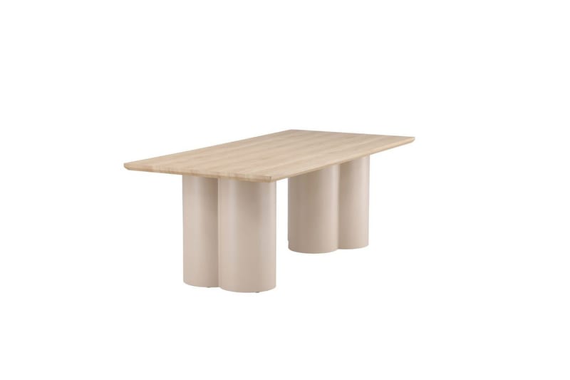 Rektangulärt matbord Olivia - Beige, 210x100x75 - Möbler - Bord & matgrupper - Matbord & köksbord