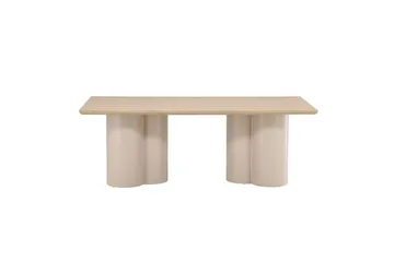 Rektangulärt matbord Olivia - Beige, 210x100x75 - Möbler - Bord & matgrupper - Matbord & köksbord