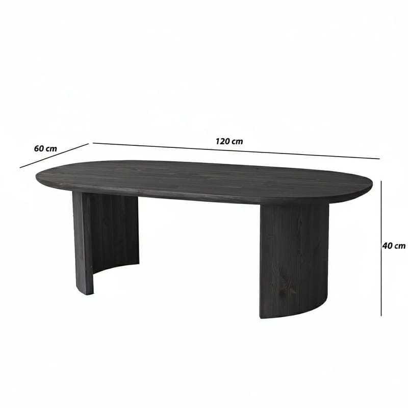 Renvik Soffbord 120x40x60 cm - Antracit - Möbler - Bord & matgrupper - Soffbord