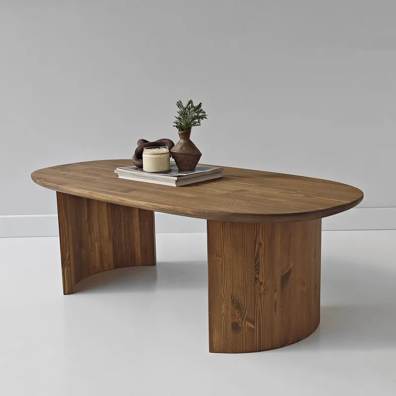 Renvik Soffbord 120x40x60 cm - Valnöt - Möbler - Bord & matgrupper - Soffbord