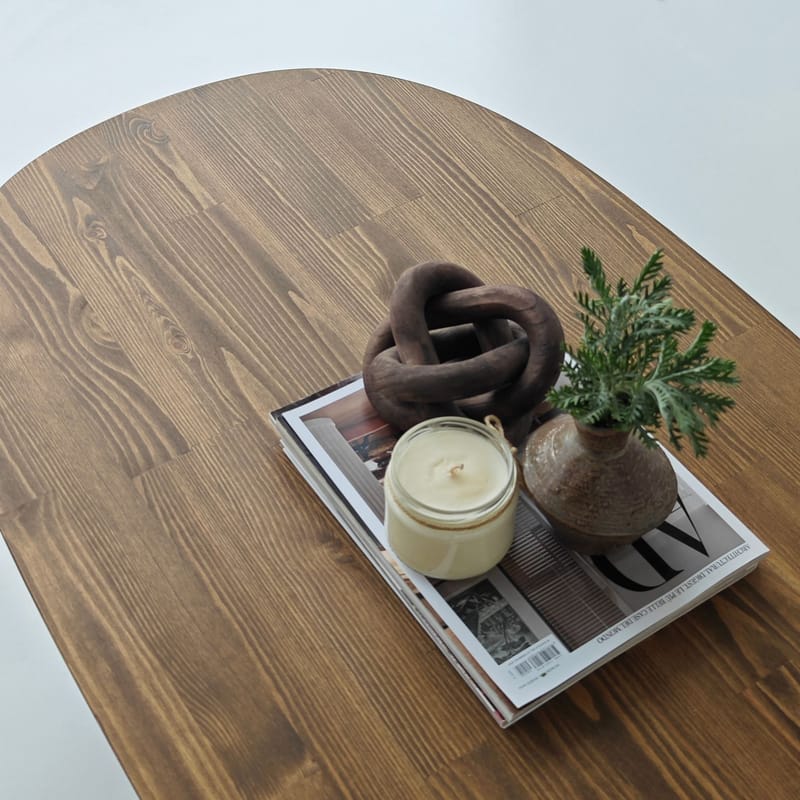 Renvik Soffbord 120x40x60 cm - Valnöt - Möbler - Bord & matgrupper - Soffbord