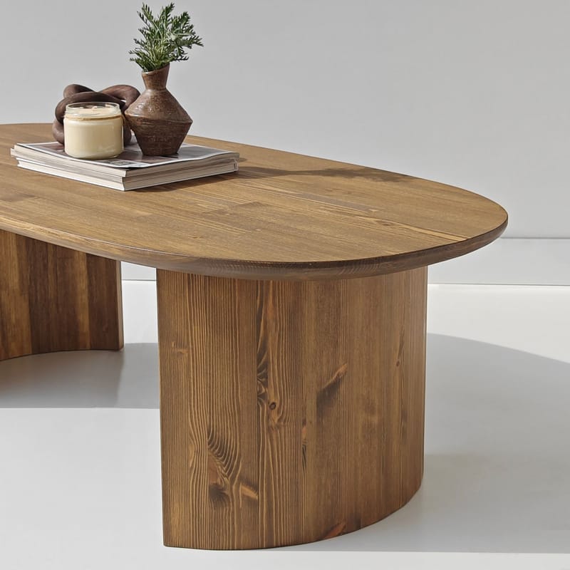 Renvik Soffbord 120x40x60 cm - Valnöt - Möbler - Bord & matgrupper - Soffbord