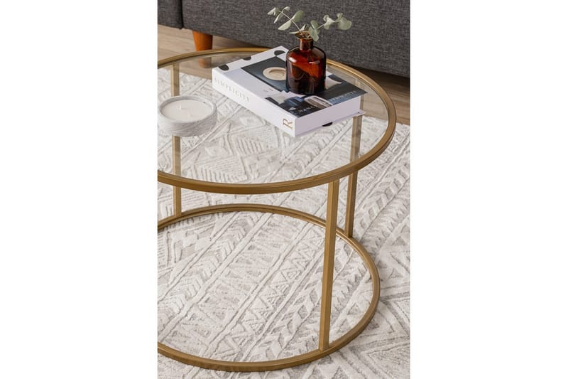 Retzow Soffbord 60 cm - Guld - Möbler - Bord & matgrupper - Soffbord