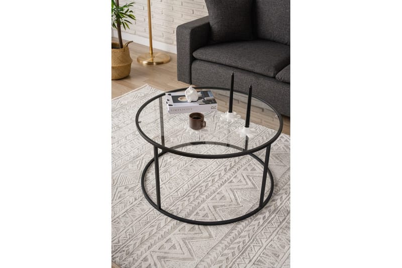 Retzow Soffbord 80 cm - Svart - Möbler - Bord & matgrupper - Soffbord