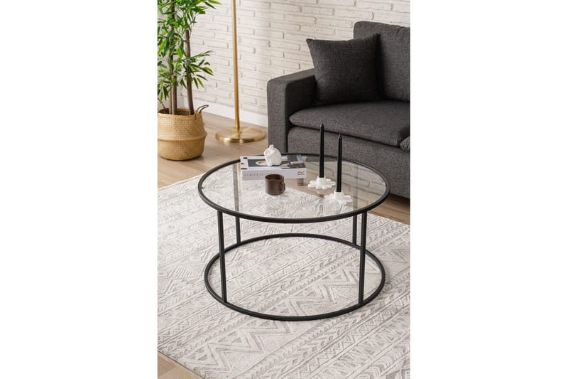 Retzow Soffbord 80 cm - Svart - Möbler - Bord & matgrupper - Soffbord