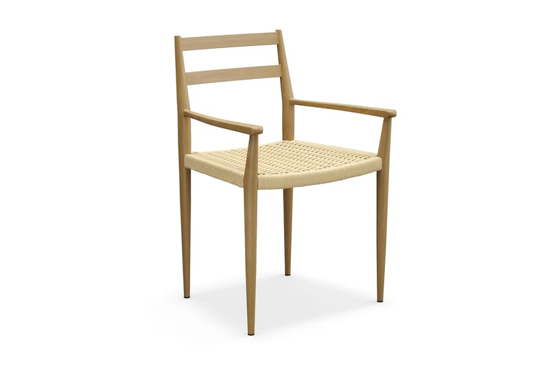 Richeto Matbord 180 cm med 6 st Jamna Karmstolar - Brun - Möbler - Bord & matgrupper - Matgrupper