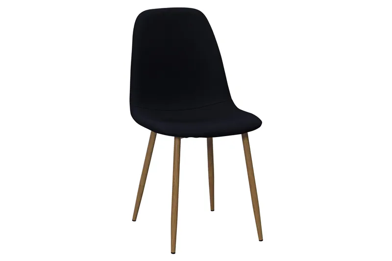Richeto Matbord 240 cm ek +  8 st Nibe stol svart med ek ben - Ek - Möbler - Bord & matgrupper - Matgrupper