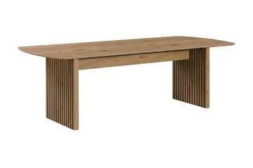 Richeto Matgrupp 240 cm Ek med 6 Molly Matstolar - Ek - Möbler - Bord & matgrupper - Matgrupper