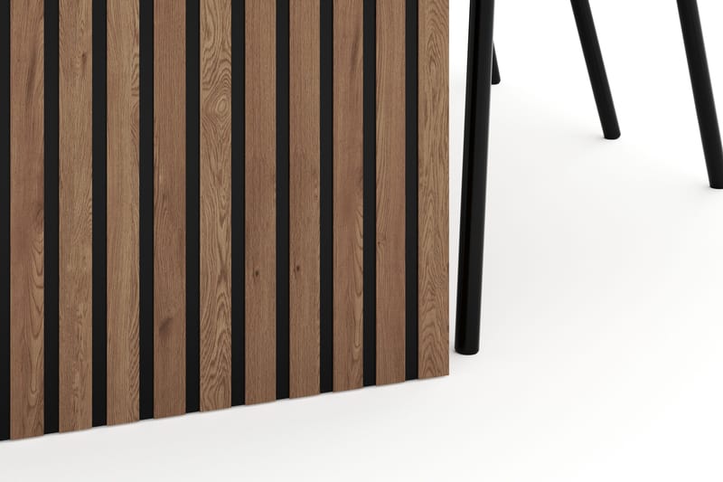 Richeto Matgrupp 240 cm med 6 Cyana Matstolar - Naturlig finish - Möbler - Bord & matgrupper - Matgrupper