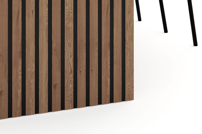 Richeto Matgrupp 240 cm med 6 Gemmiano Matstolar - Naturlig finish - Möbler - Bord & matgrupper - Matgrupper