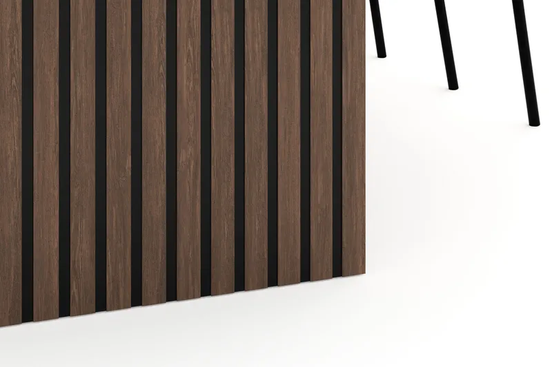 Richeto Matgrupp Rökt Ek 240 cm med 6 Gemmiano Matstolar - Rökt ek - Möbler - Bord & matgrupper - Matgrupper