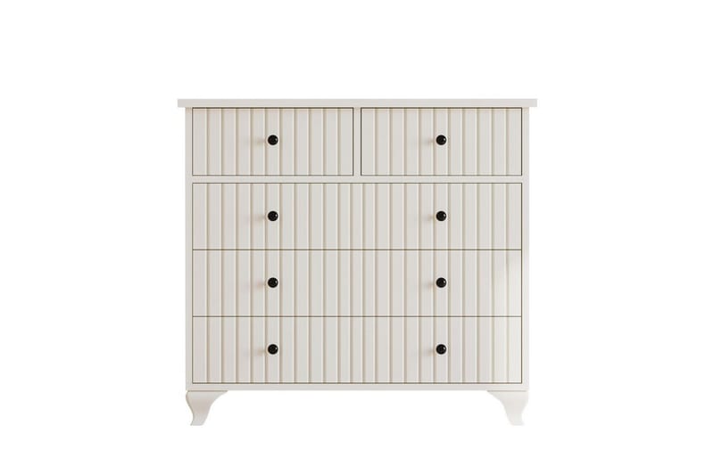 Rihana Sminkbord 90 cm, Matt Vit