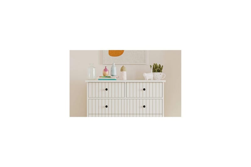 Rihana Sminkbord 90 cm - Matt Vit - Möbler - Bord & matgrupper - Sminkbord & toalettbord