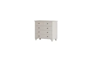 Rihana Sminkbord 90 cm - Matt Vit - Förvaring - Förvaringsmöbler - Byrå - Hallbyrå