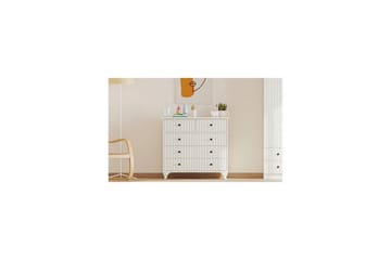 Rihana Sminkbord 90 cm - Matt Vit - Förvaring - Förvaringsmöbler - Byrå - Hallbyrå