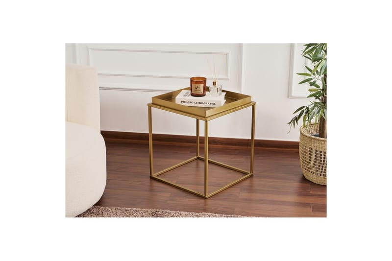 Rilo Soffbord 45 cm - Guld - Möbler - Bord & matgrupper - Soffbord