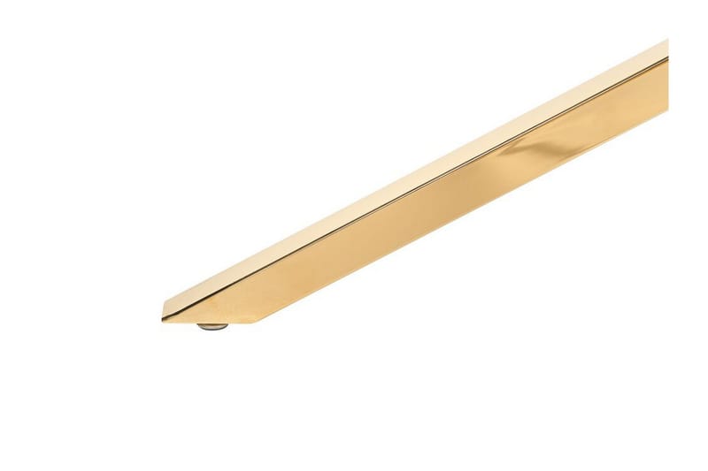 Rimbey Matbord 90x160 cm - Transparent/Guld - Möbler - Bord & matgrupper - Matbord & köksbord