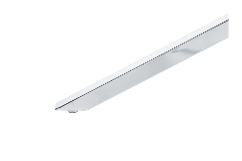 Rimbey Matbord 90x160 cm - transparent/Silver - Möbler - Bord & matgrupper - Matbord & köksbord