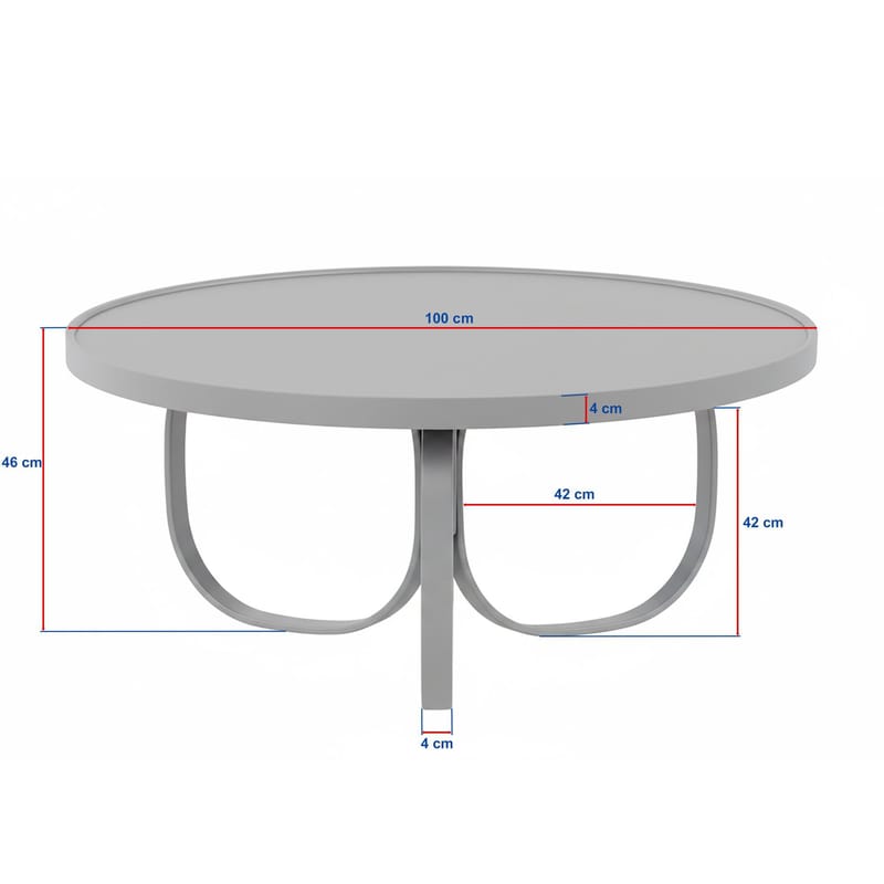Rirena Soffbord 110 cm - Ek - Möbler - Bord & matgrupper - Soffbord