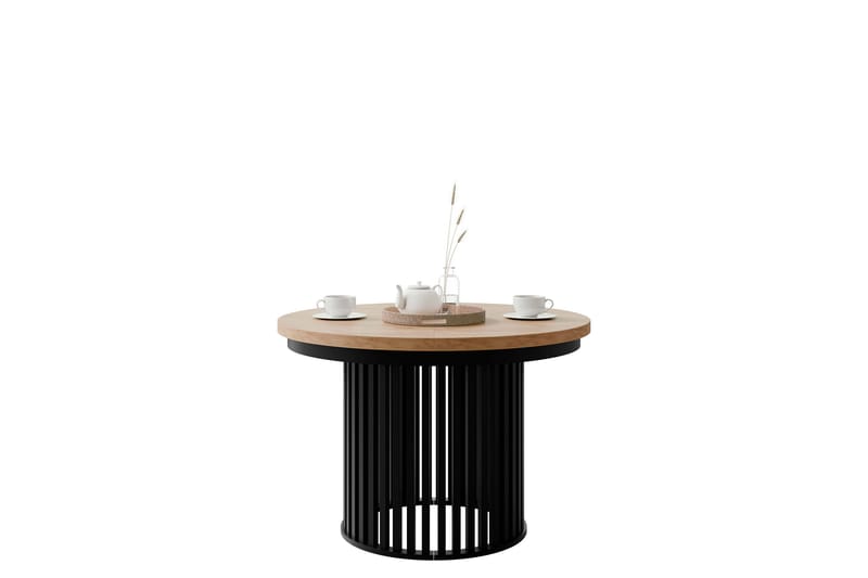 Rivale Matbord 100 cm Rund - Brun/Svart - Möbler - Bord & matgrupper - Matbord & köksbord