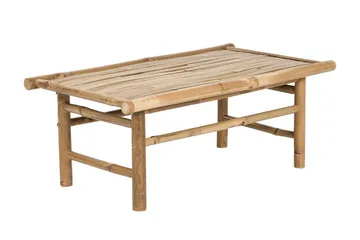 Rosthern Soffbord 80x45 cm - Ljusbrun - Utemöbler - Balkong - Balkongmöbler - Balkongbord