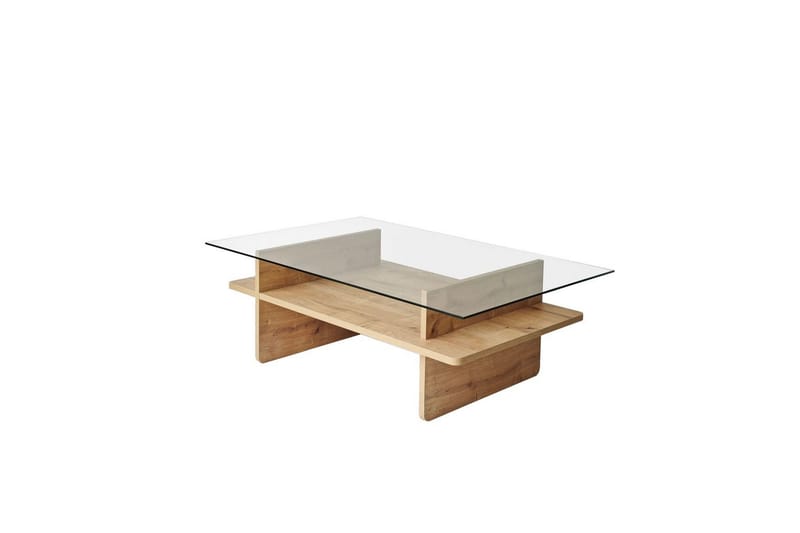 Rubby Soffbord 105 cm - Vit/Mörkgrön - Möbler - Bord & matgrupper - Soffbord