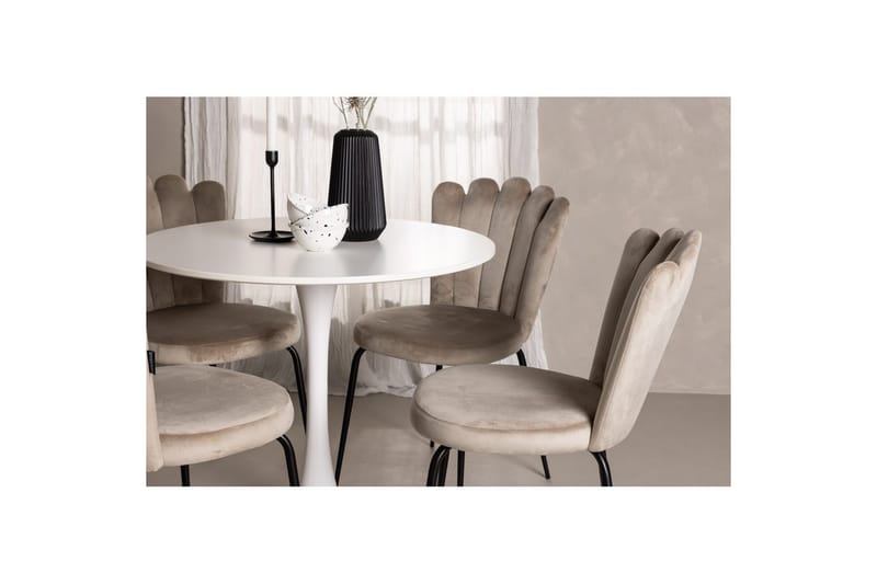 Rund Matgrupp Hamden, Limhamn Light - Möbler - Bord & matgrupper - Matgrupper