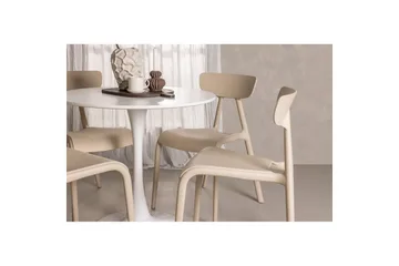 Rund Matgrupp Hamden, Ursholmen - Beige - Möbler - Bord & matgrupper - Matgrupper