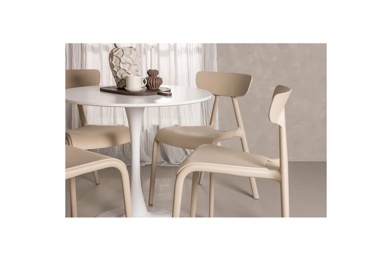Rund Matgrupp Hamden, Ursholmen - Beige - Möbler - Bord & matgrupper - Matgrupper
