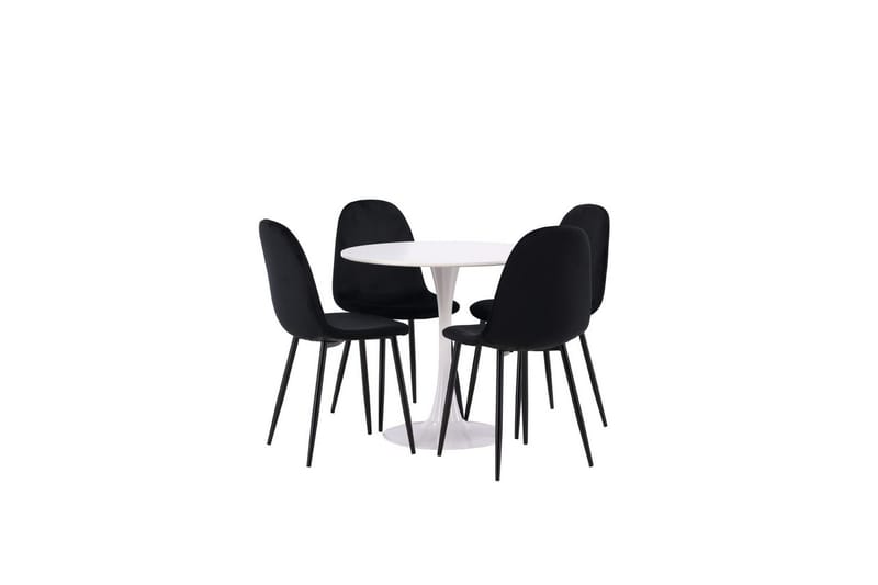 Rund Matgrupp Hamden, Polar - Velvet - Möbler - Bord & matgrupper - Matgrupper