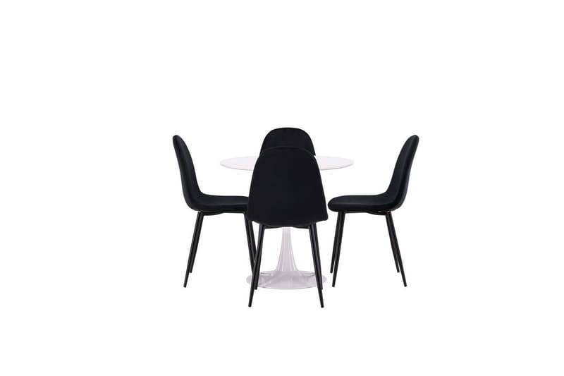 Rund Matgrupp Hamden, Polar - Velvet - Möbler - Bord & matgrupper - Matgrupper