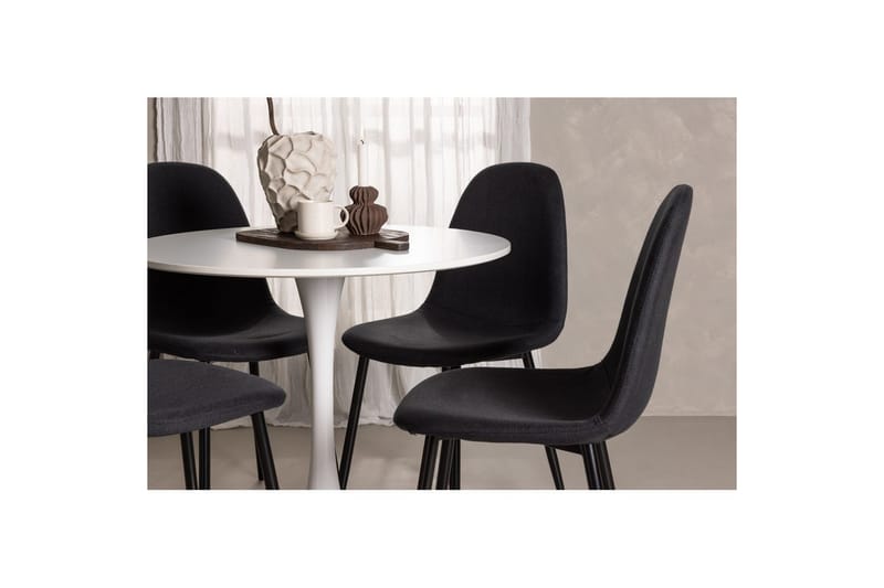 Rund Matgrupp Hamden, Polar - Polyester - Möbler - Bord & matgrupper - Matgrupper