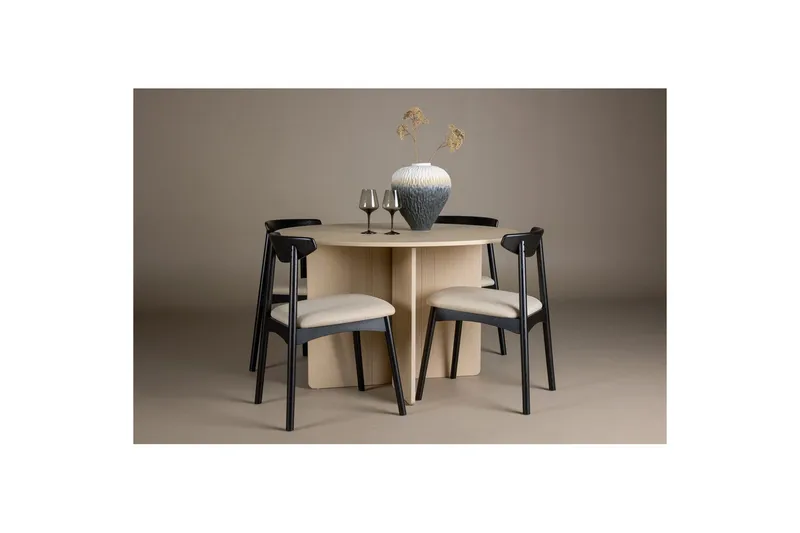 Rund Matgrupp Ven, Tyresö - Beige - Möbler - Bord & matgrupper - Matgrupper