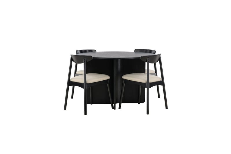 Rund Matgrupp Ven, Tyresö - Svart - Möbler - Bord & matgrupper - Matgrupper