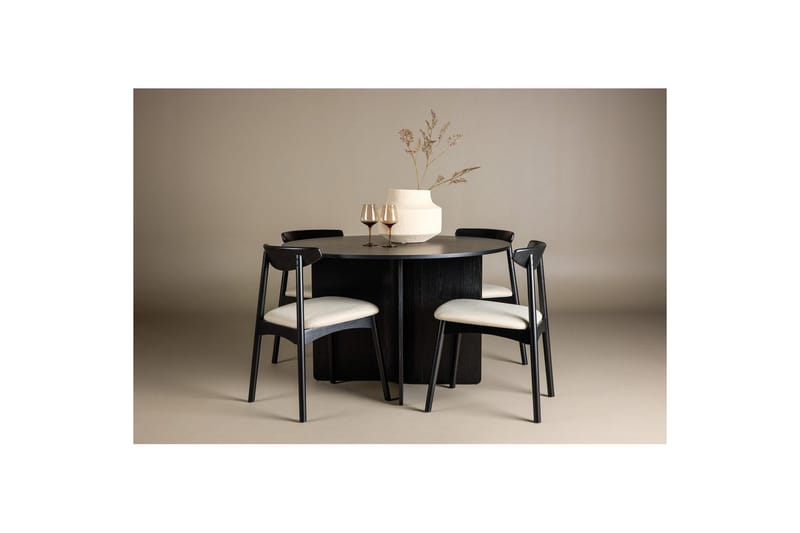 Rund Matgrupp Ven, Tyresö - Svart - Möbler - Bord & matgrupper - Matgrupper
