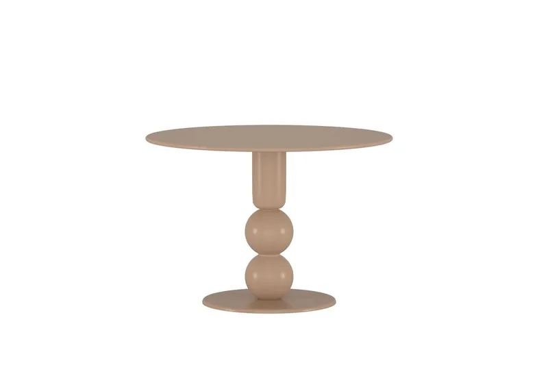 Runt matbord Boule 110 cm - Beige - Möbler - Bord & matgrupper - Matbord & köksbord