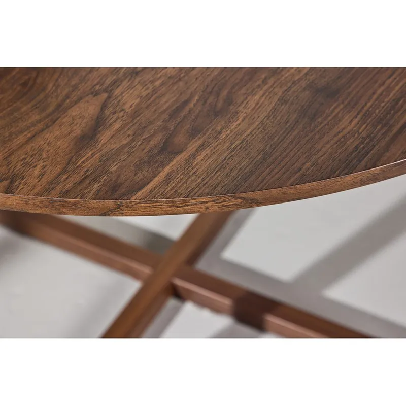 Runt matbord Durango - Valnöt - Möbler - Bord & matgrupper - Matbord & köksbord