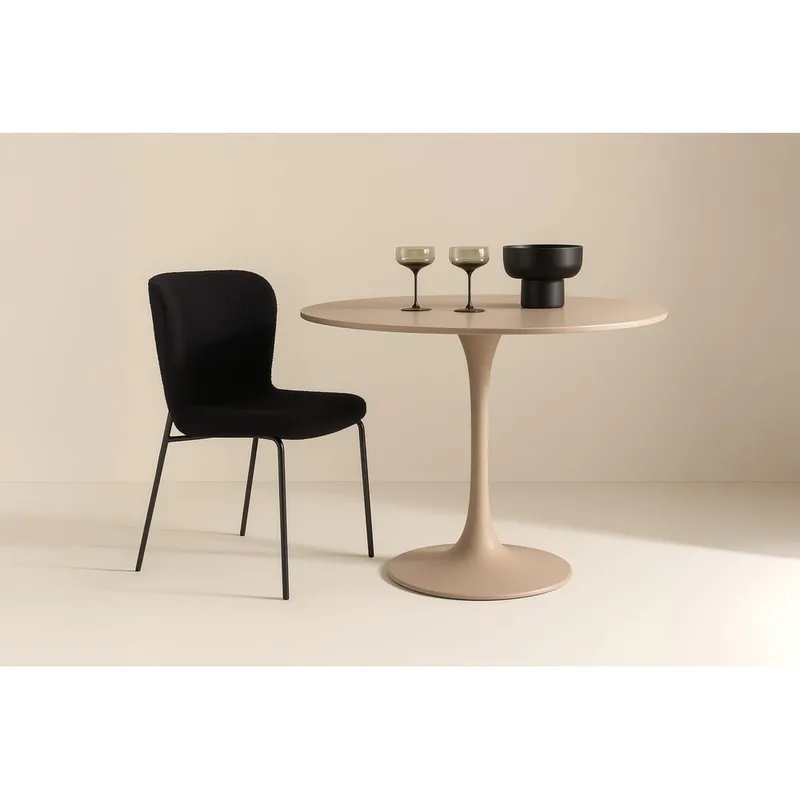 Runt matbord Glade - Beige - Möbler - Bord & matgrupper - Matbord & köksbord