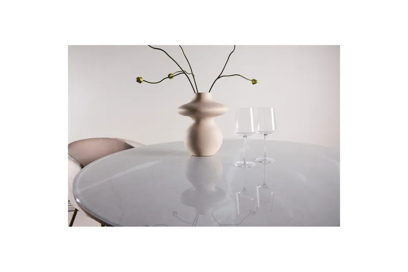 Runt matbord Härön - Vit - Möbler - Bord & matgrupper - Matbord & köksbord