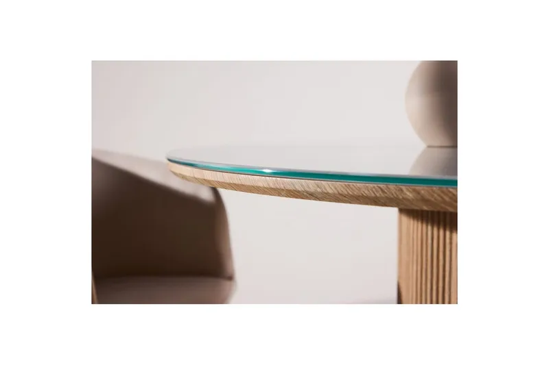 Runt matbord Härön - Vit - Möbler - Bord & matgrupper - Matbord & köksbord