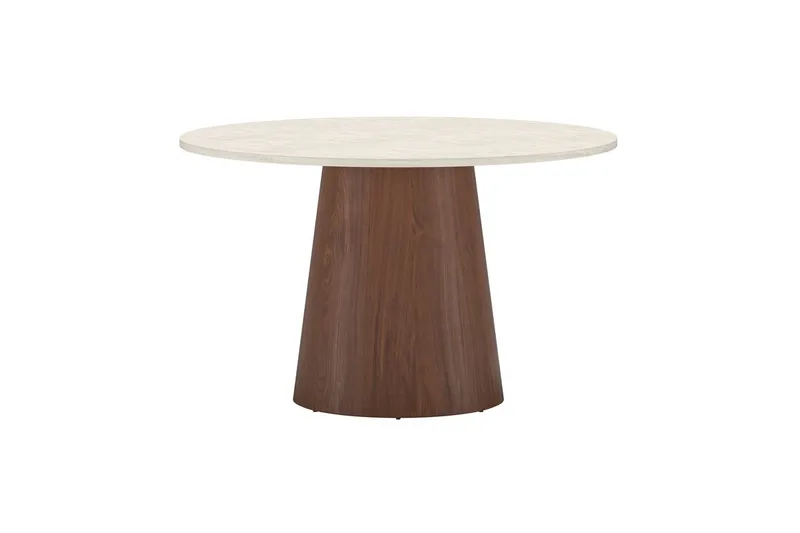 Runt matbord Lanzo 120 cm - Beige - Möbler - Bord & matgrupper - Matbord & köksbord